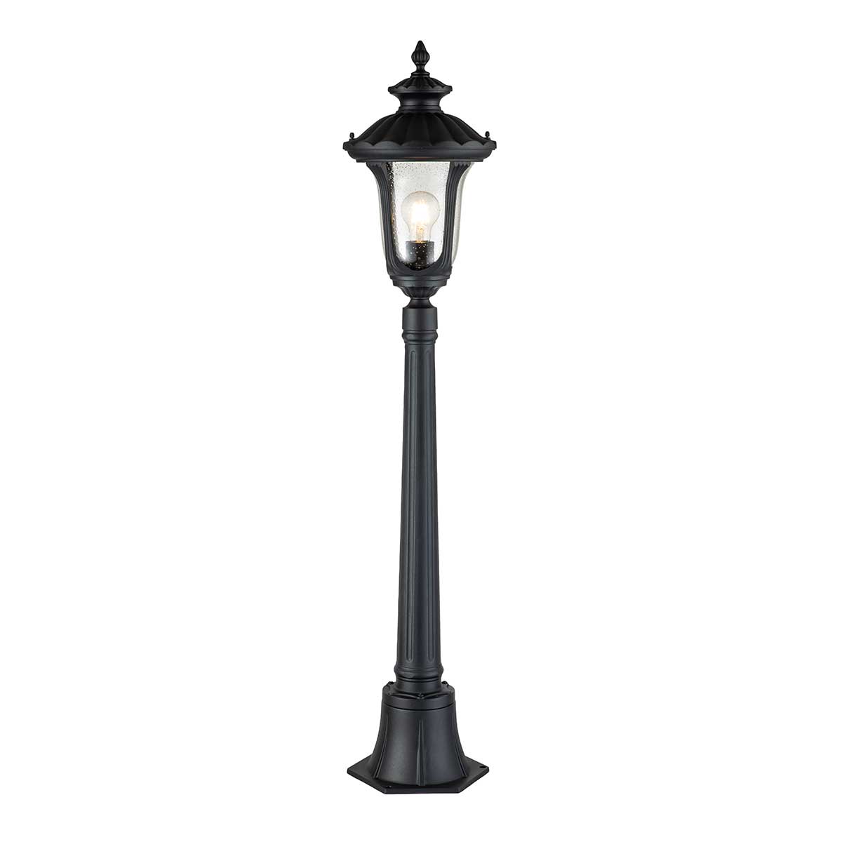 Außen-Stehleuchte Chicago (schwarz) 1x - Elstead Lighting