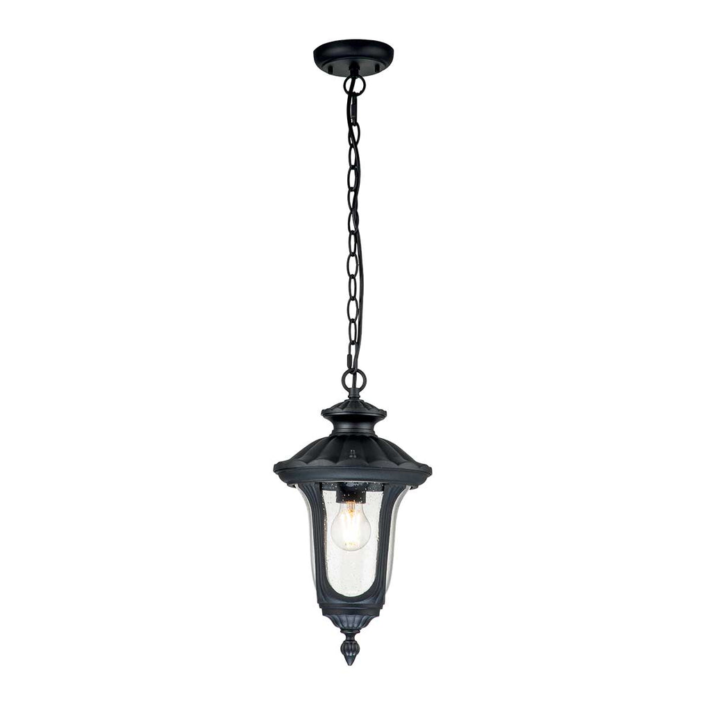 Außen-Pendelleuchte Chicago (schwarz) 1x - Elstead Lighting