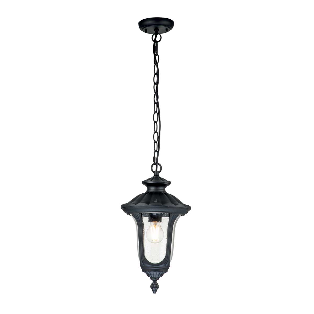 Außen-Pendelleuchte Chicago (schwarz) 1x - Elstead Lighting