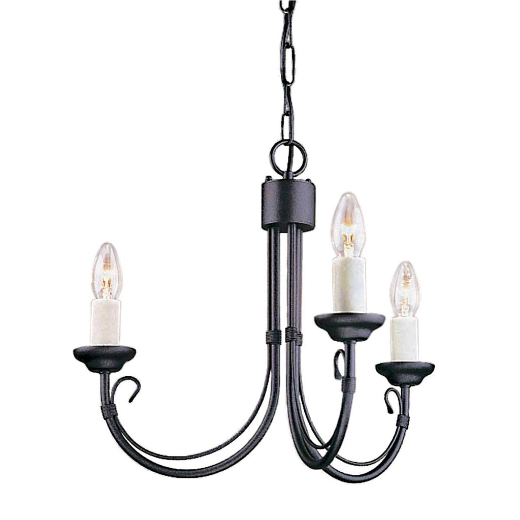 Pendelleuchte Chartwell (schwarz) 3x - Elstead Lighting