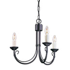 Pendelleuchte Chartwell (schwarz) 3x - Elstead Lighting