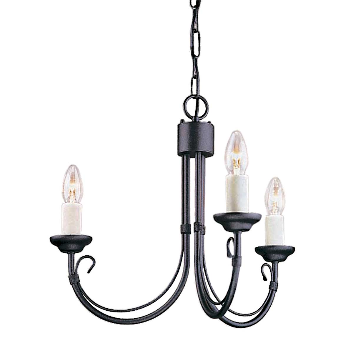 Pendelleuchte Chartwell (schwarz) 3x - Elstead Lighting