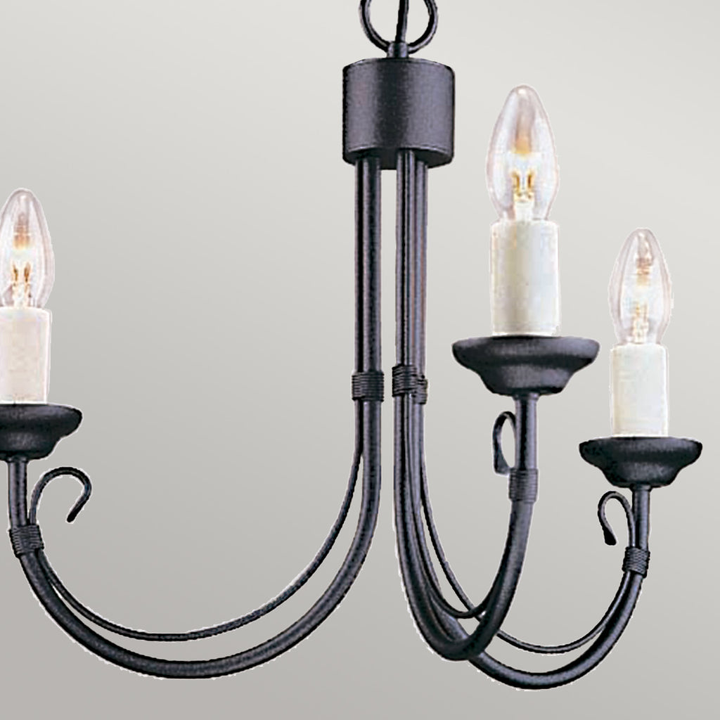 Pendelleuchte Chartwell (schwarz) 3x - Elstead Lighting