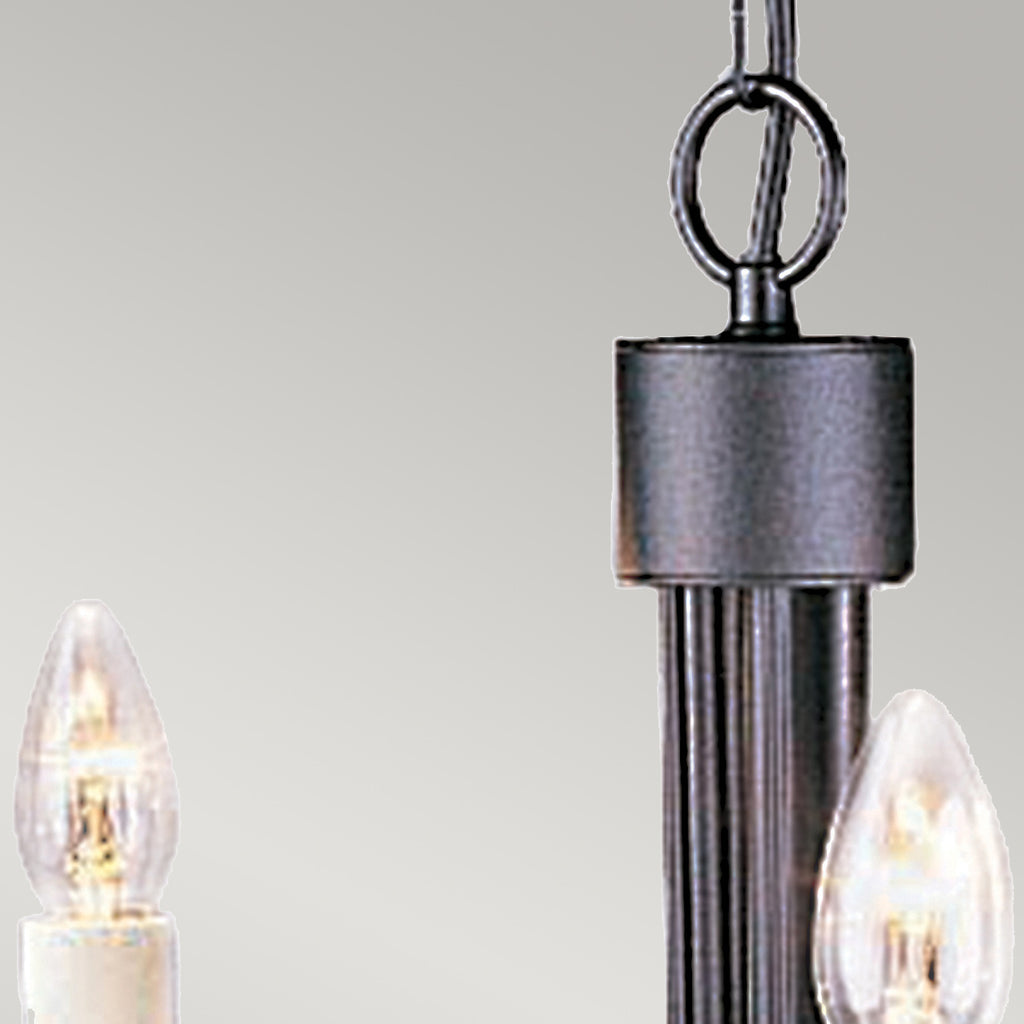 Pendelleuchte Chartwell (schwarz) 5x - Elstead Lighting