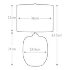 Tischleuchte Chalk Farm (goldfarben) 1x - Elstead Lighting