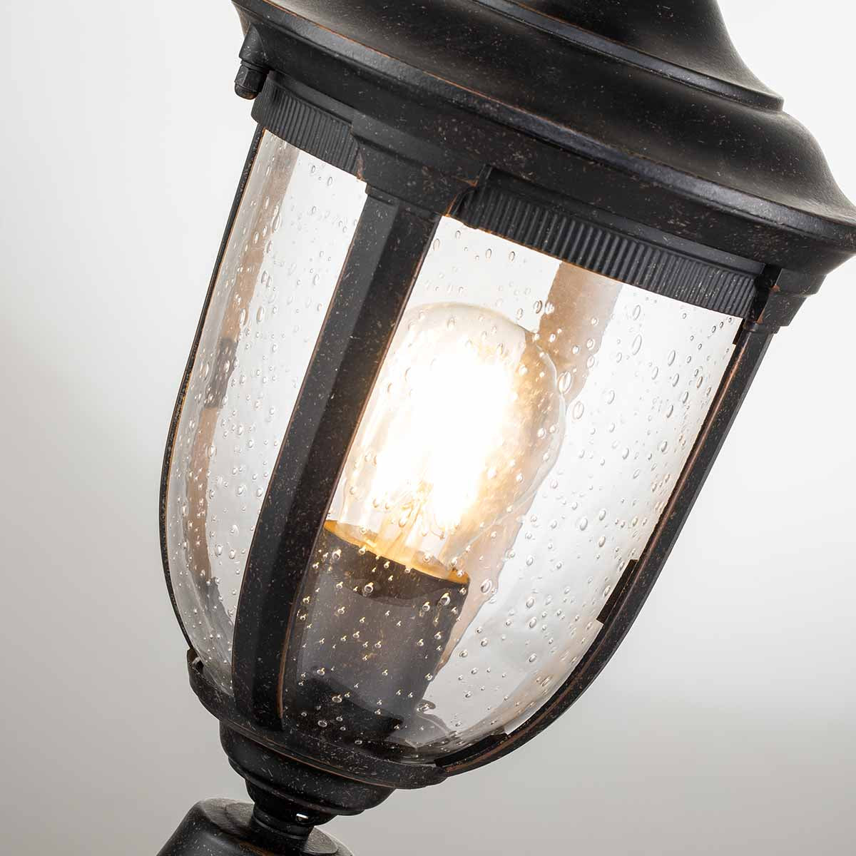 Außen-Sockelleuchte Cleveland (bronzefarben) 1x - Elstead Lighting