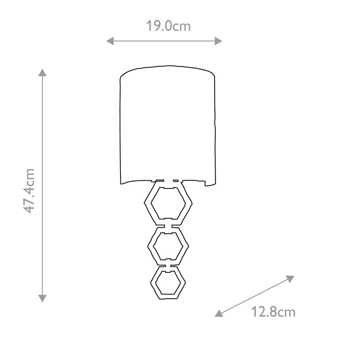 Wandleuchte Clark (goldfarben) 1x - Elstead Lighting