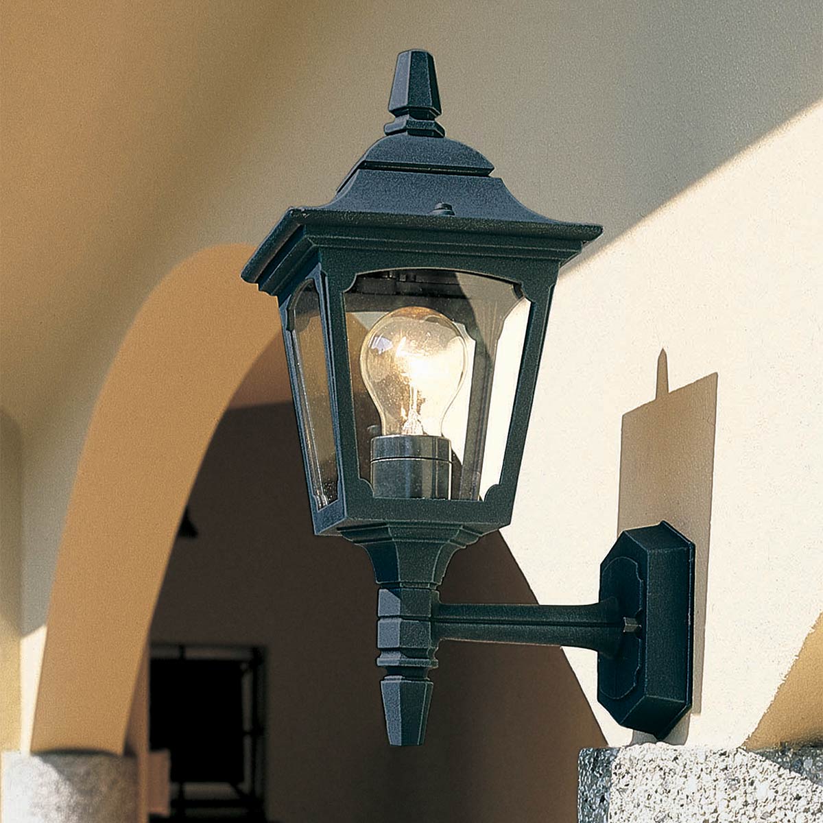 Außen-Wandleuchte Chapel Mini (schwarz) 1x - Elstead Lighting