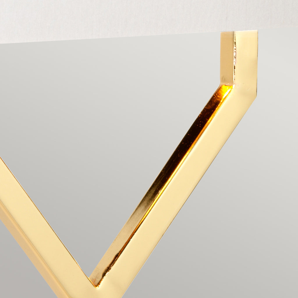 Tischleuchte Cross (Grün & Braun Glas) 1x - Elstead Lighting