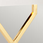 Tischleuchte Cross (Grün & Braun Glas) 1x - Elstead Lighting