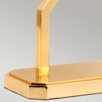 Tischleuchte Cross (Grün & Braun Glas) 1x - Elstead Lighting