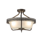 Deckenleuchte Crown (Iron Gate) 3x - Elstead Lighting