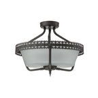 Deckenleuchte Crown (Iron Gate) 3x - Elstead Lighting