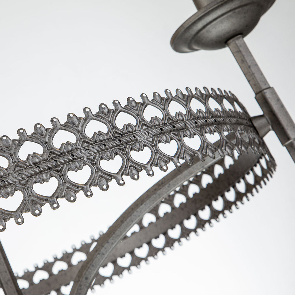 Pendelleuchte Crown (Iron Gate) 3x - Elstead Lighting
