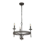 Pendelleuchte Crown (Iron Gate) 3x - Elstead Lighting