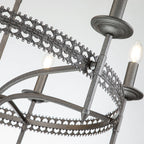 Pendelleuchte Crown (Iron Gate) 6x - Elstead Lighting