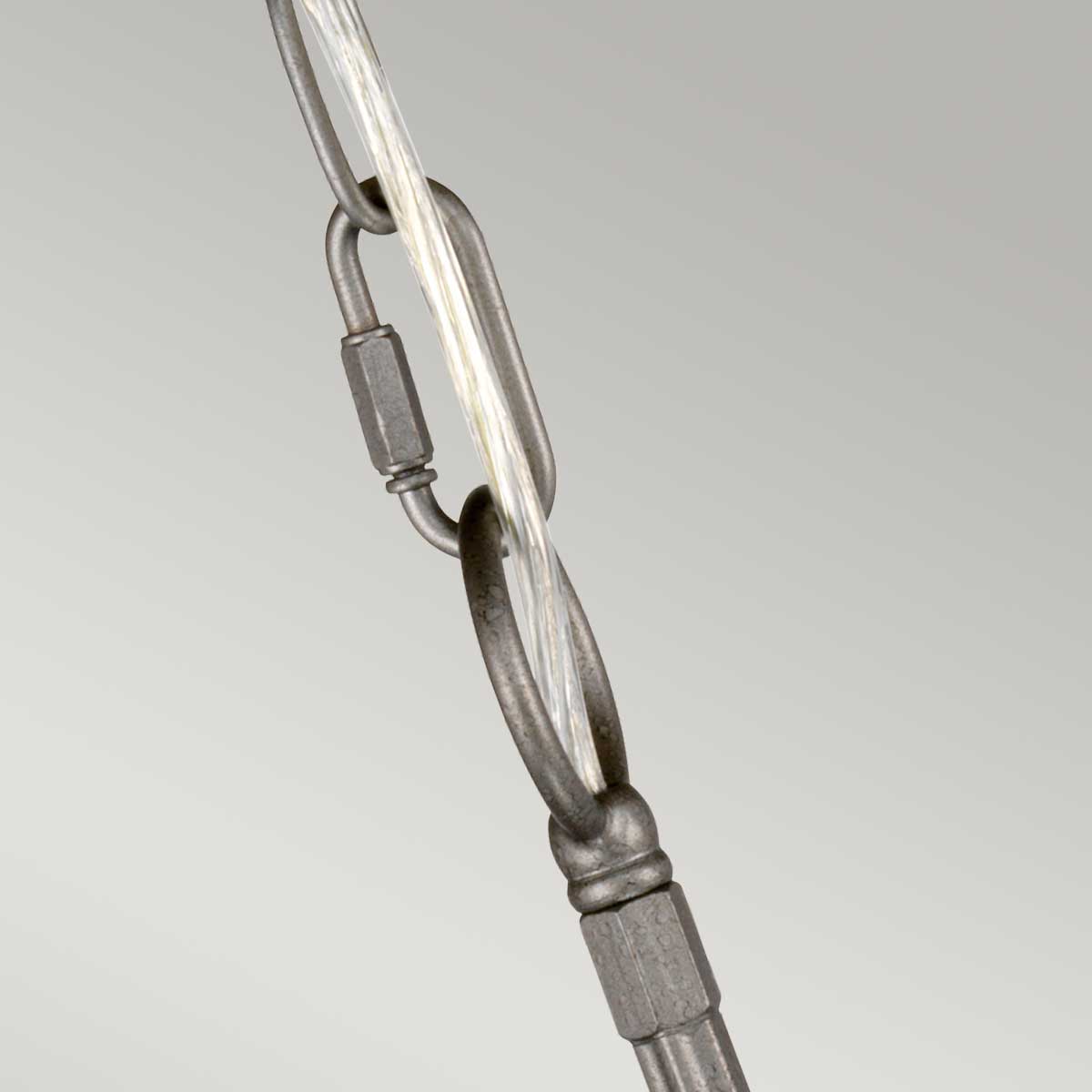 Pendelleuchte Crown (Iron Gate) 6x - Elstead Lighting