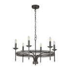 Pendelleuchte Crown (Iron Gate) 6x - Elstead Lighting