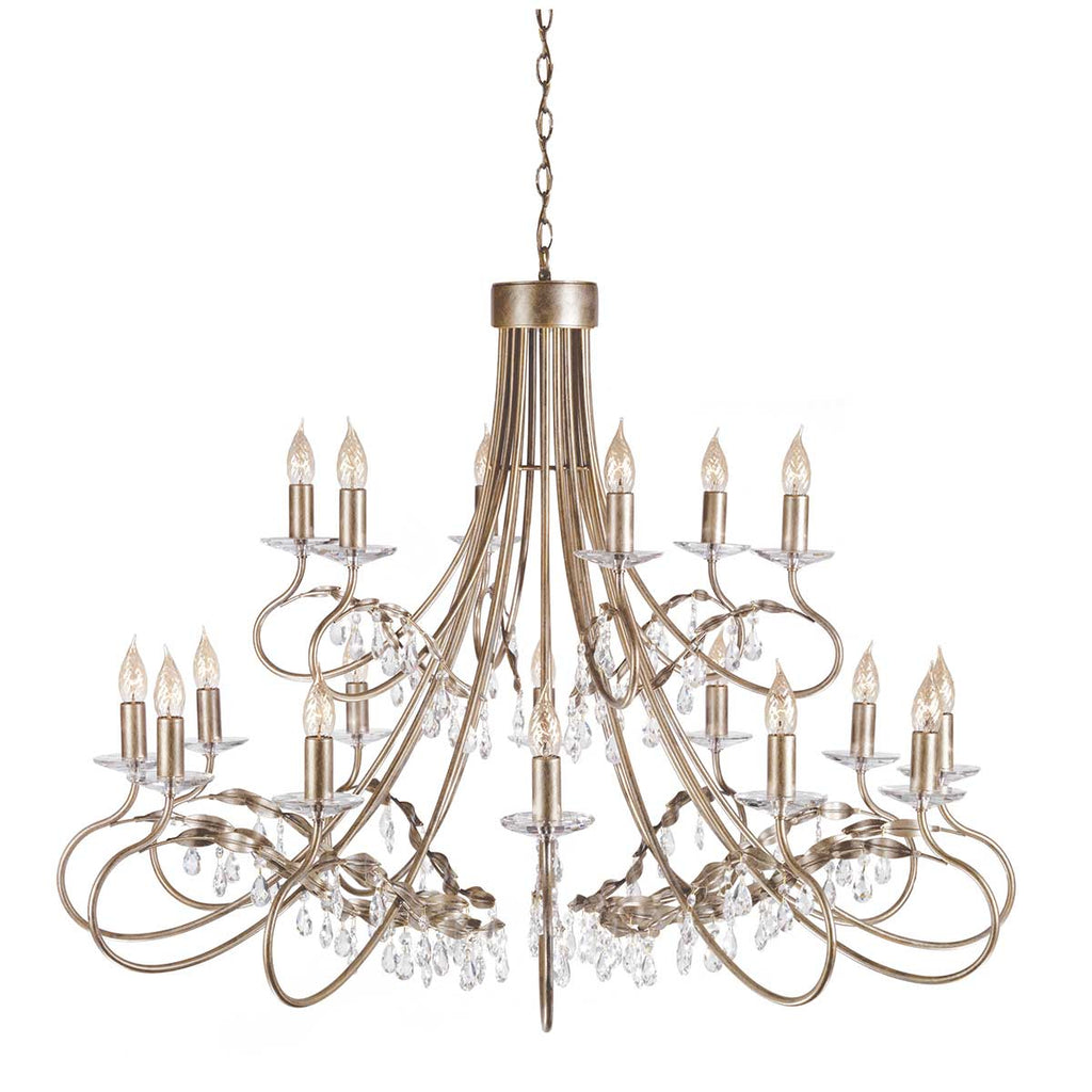Pendelleuchte Christina (goldfarben) 18x - Elstead Lighting