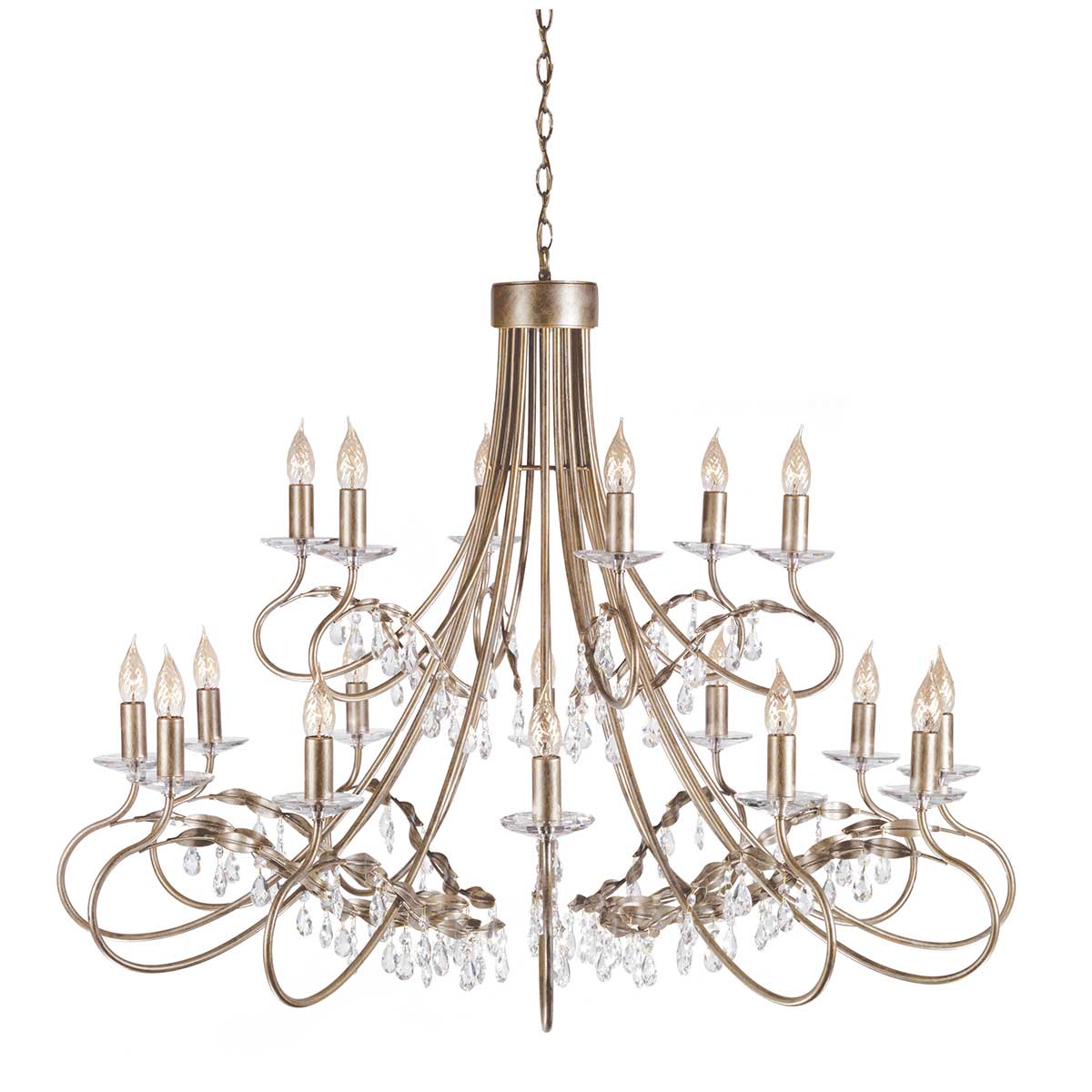 Pendelleuchte Christina (goldfarben) 18x - Elstead Lighting