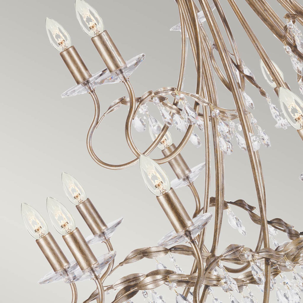Pendelleuchte Christina (goldfarben) 18x - Elstead Lighting