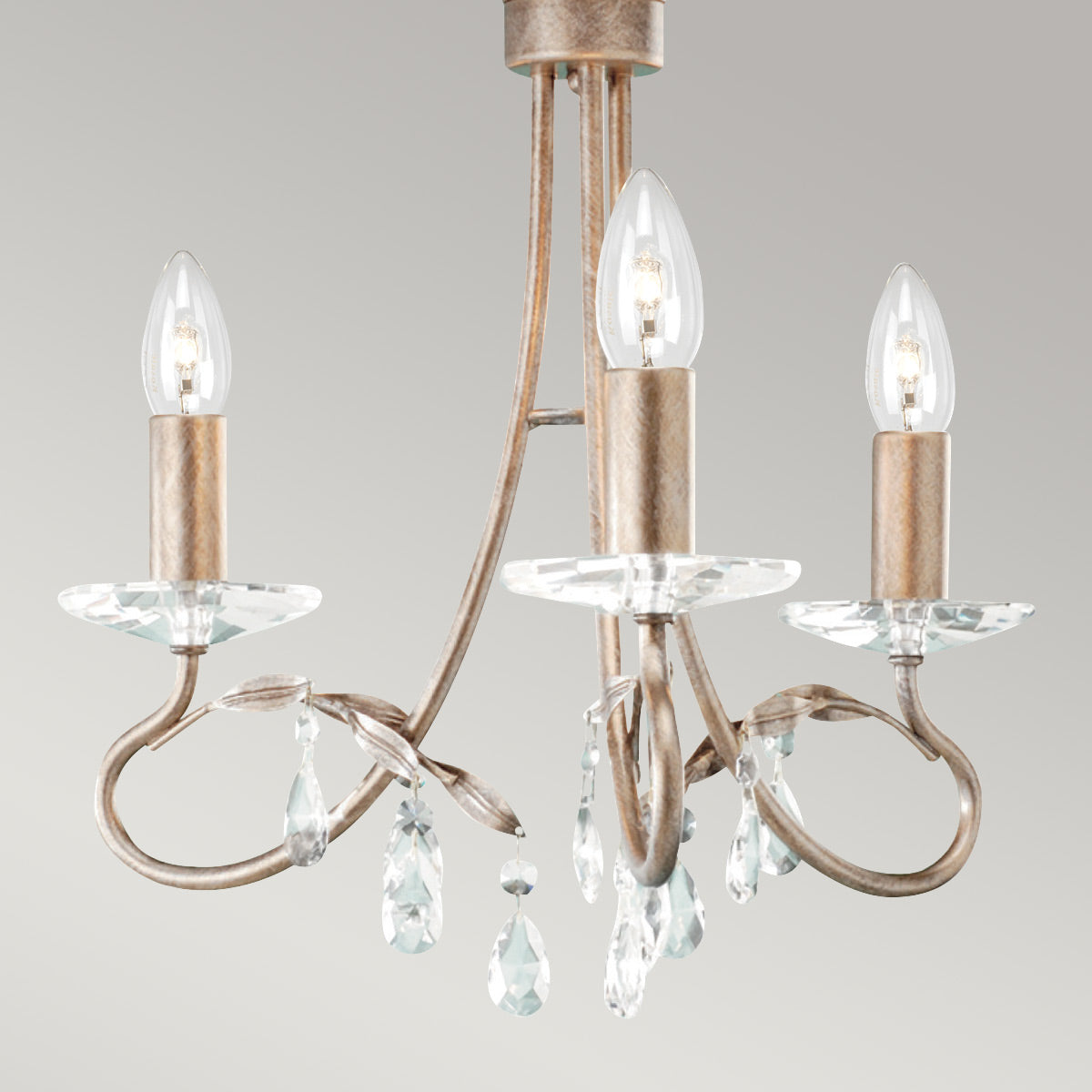 Pendelleuchte Christina (goldfarben) 3x - Elstead Lighting