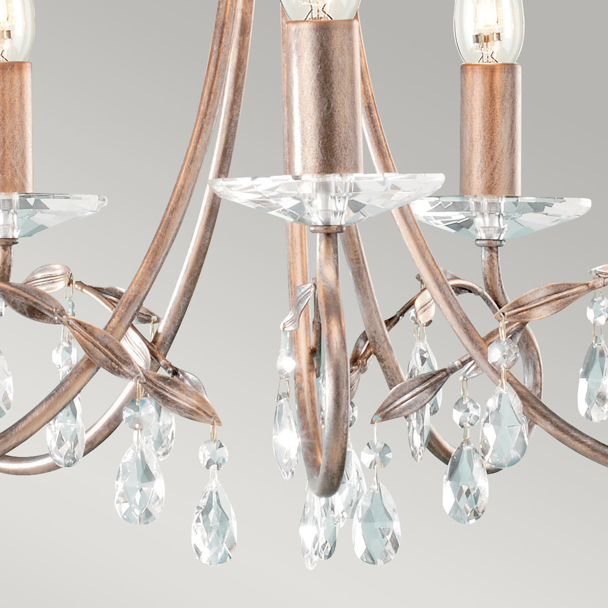 Pendelleuchte Christina (goldfarben) 5x - Elstead Lighting
