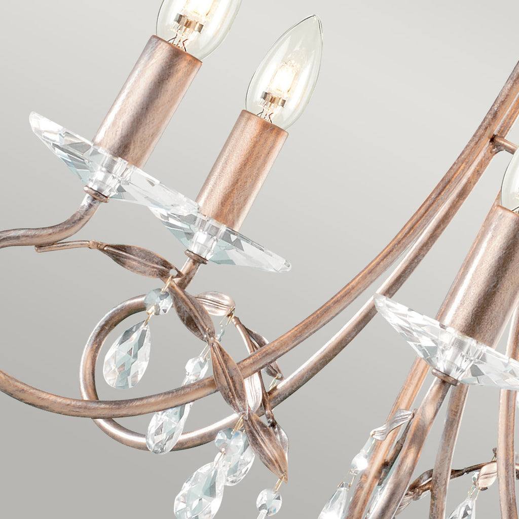 Pendelleuchte Christina (goldfarben) 5x - Elstead Lighting