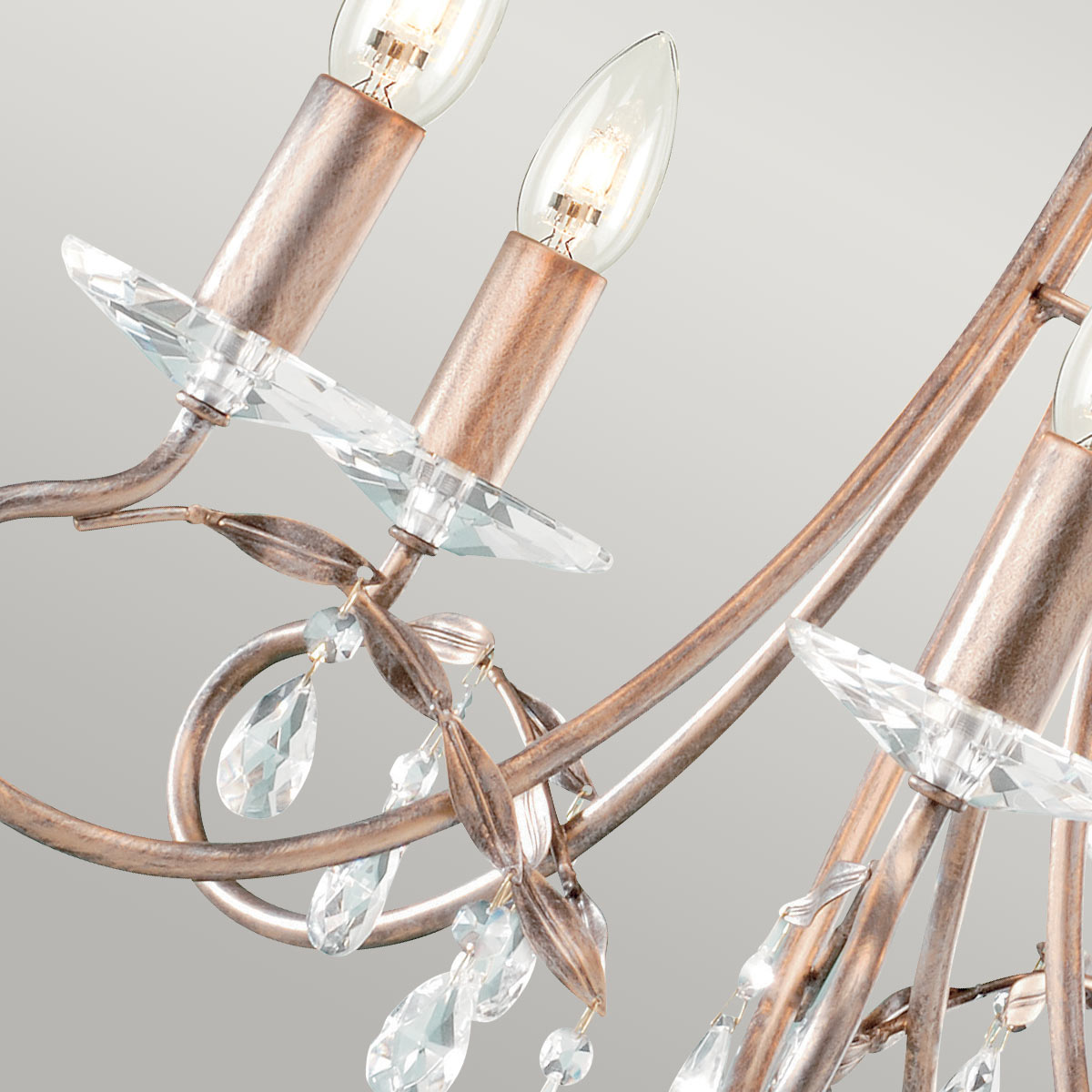 Pendelleuchte Christina (goldfarben) 5x - Elstead Lighting