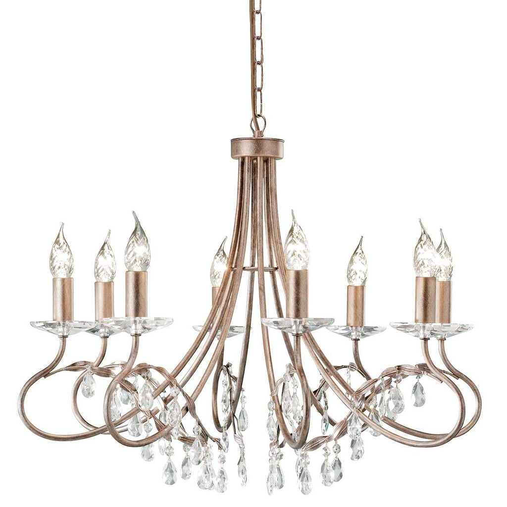 Pendelleuchte Christina (goldfarben) 8x - Elstead Lighting
