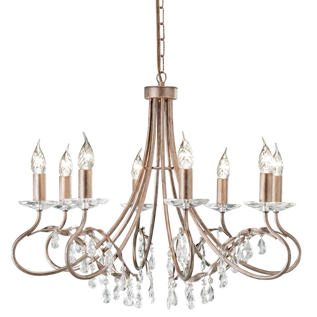 Pendelleuchte Christina (goldfarben) 8x - Elstead Lighting