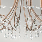 Pendelleuchte Christina (goldfarben) 8x - Elstead Lighting