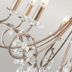 Pendelleuchte Christina (goldfarben) 8x - Elstead Lighting