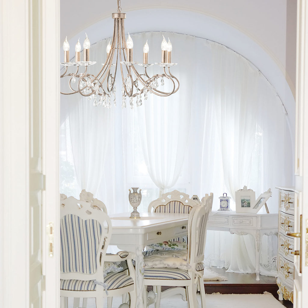 Pendelleuchte Christina (goldfarben) 8x - Elstead Lighting