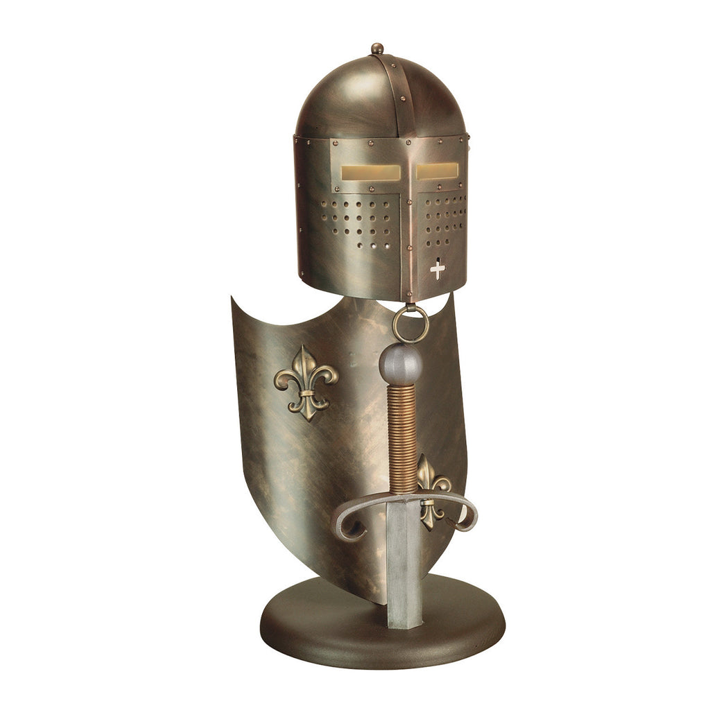 Tischleuchte Crusader (bronzefarben) 1x - Elstead Lighting