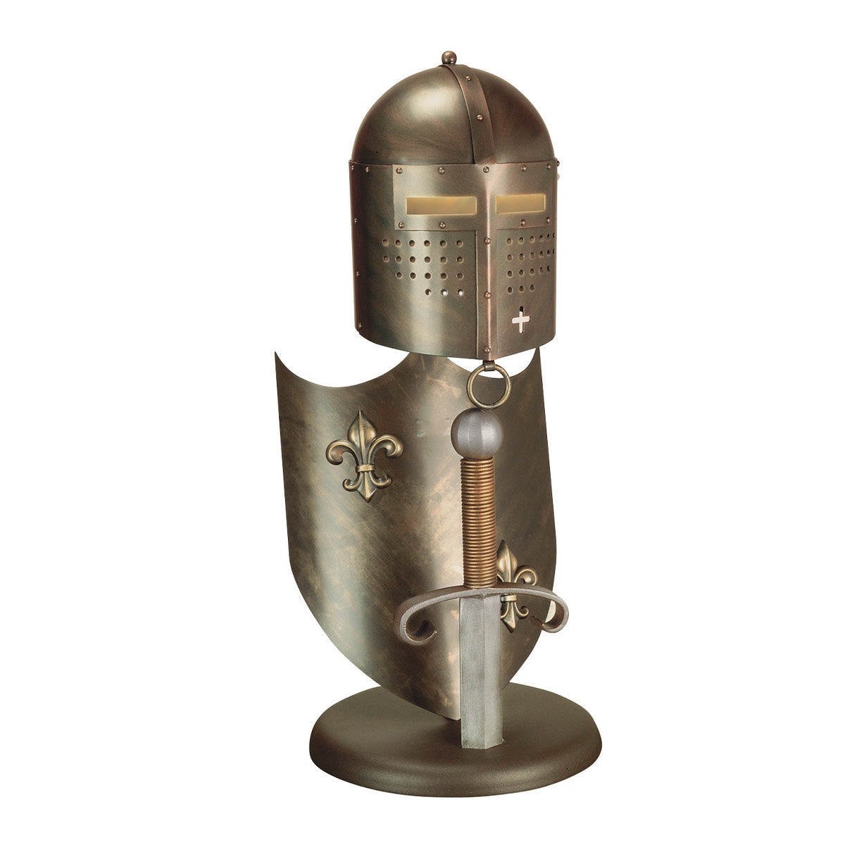 Tischleuchte Crusader (bronzefarben) 1x - Elstead Lighting
