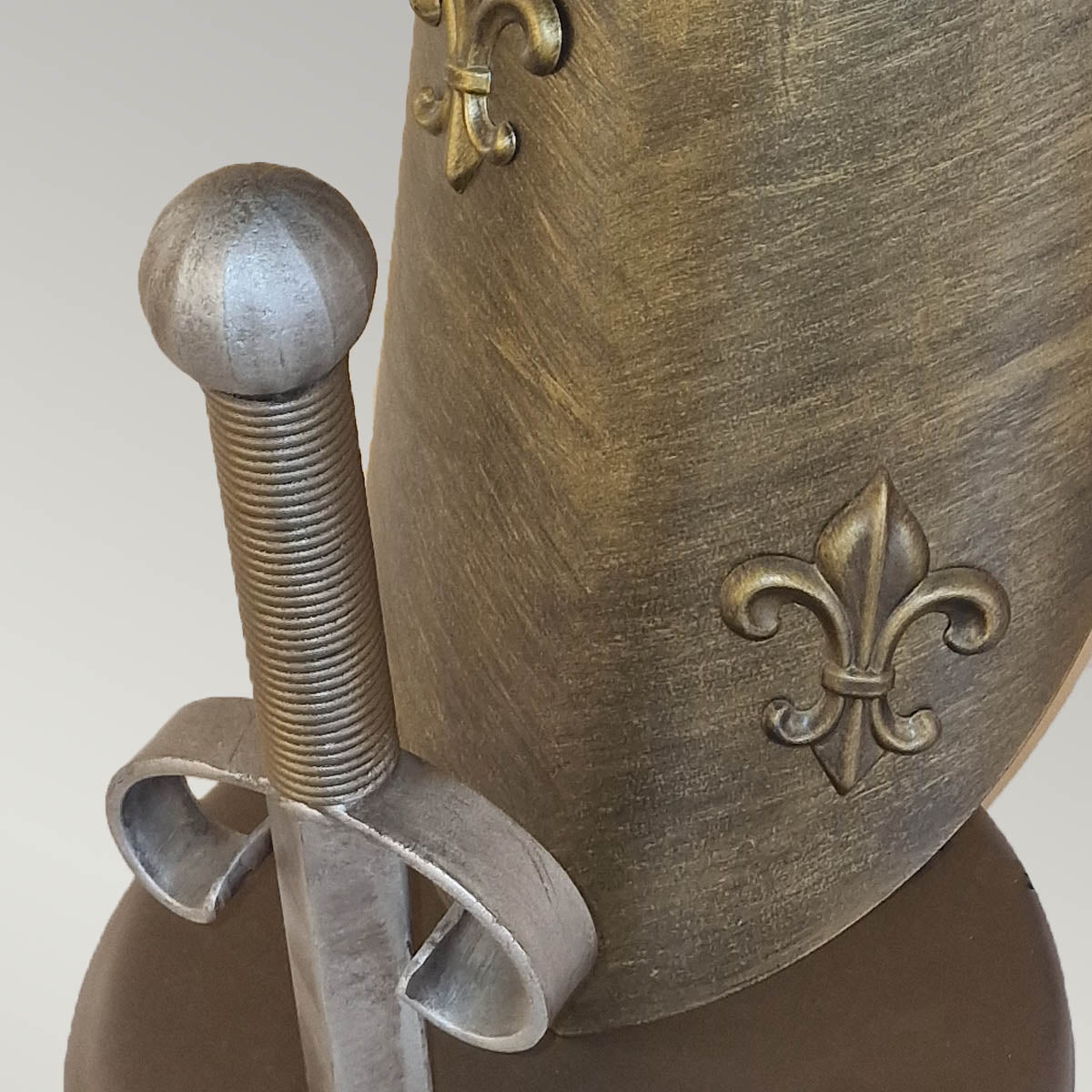 Tischleuchte Crusader (bronzefarben) 1x - Elstead Lighting