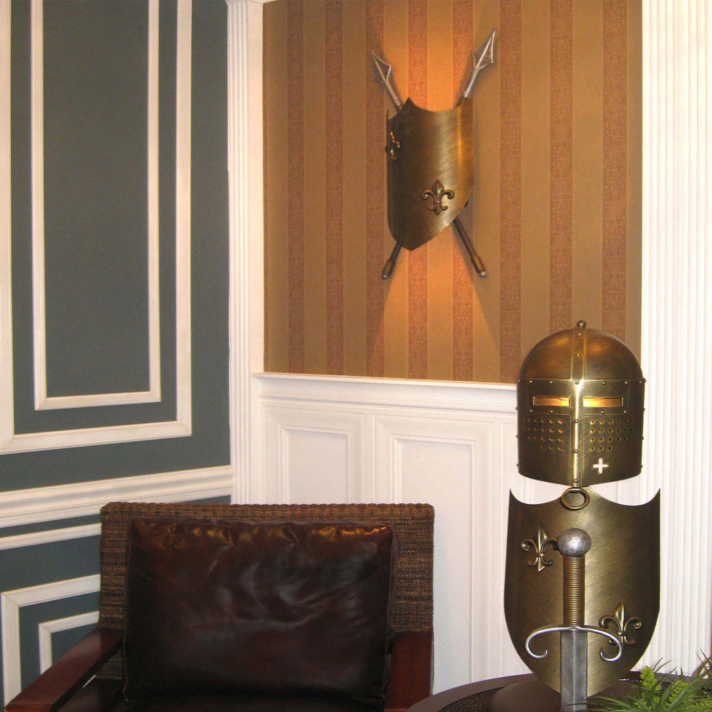 Wandleuchte Crusader (verchromt) 2x - Elstead Lighting
