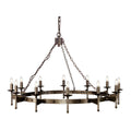 Pendelleuchte Cromwell (bronzefarben) 12x - Elstead Lighting