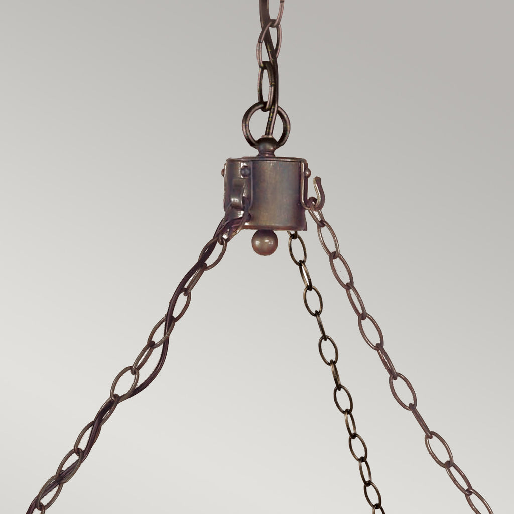 Pendelleuchte Cromwell (bronzefarben) 12x - Elstead Lighting
