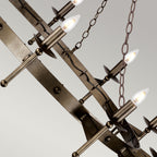 Pendelleuchte Cromwell (bronzefarben) 12x - Elstead Lighting
