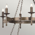 Pendelleuchte Cromwell (bronzefarben) 18x - Elstead Lighting