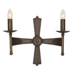 Wandleuchte Cromwell (schwarz) 2x - Elstead Lighting
