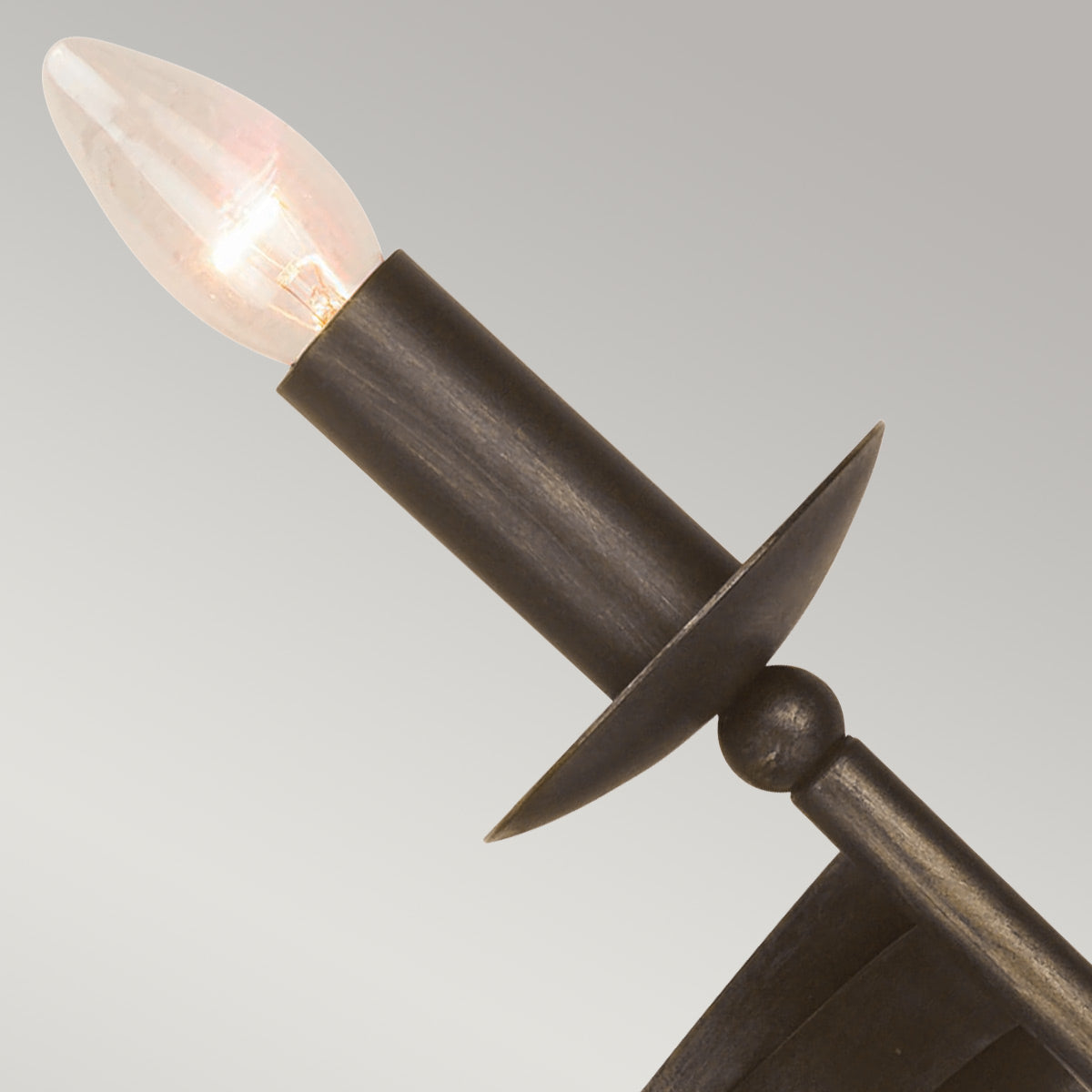 Wandleuchte Cromwell (schwarz) 2x - Elstead Lighting