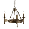 Pendelleuchte Cromwell (bronzefarben) 3x - Elstead Lighting