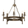 Pendelleuchte Cromwell (bronzefarben) 5x - Elstead Lighting