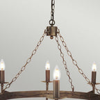 Pendelleuchte Cromwell (bronzefarben) 8x - Elstead Lighting