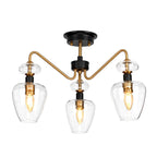 Deckenleuchte Armand (schwarz) 3x - Elstead Lighting