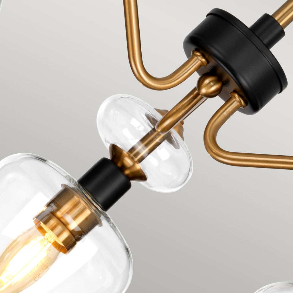 Deckenleuchte Armand (schwarz) 3x - Elstead Lighting