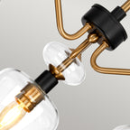 Deckenleuchte Armand (schwarz) 3x - Elstead Lighting